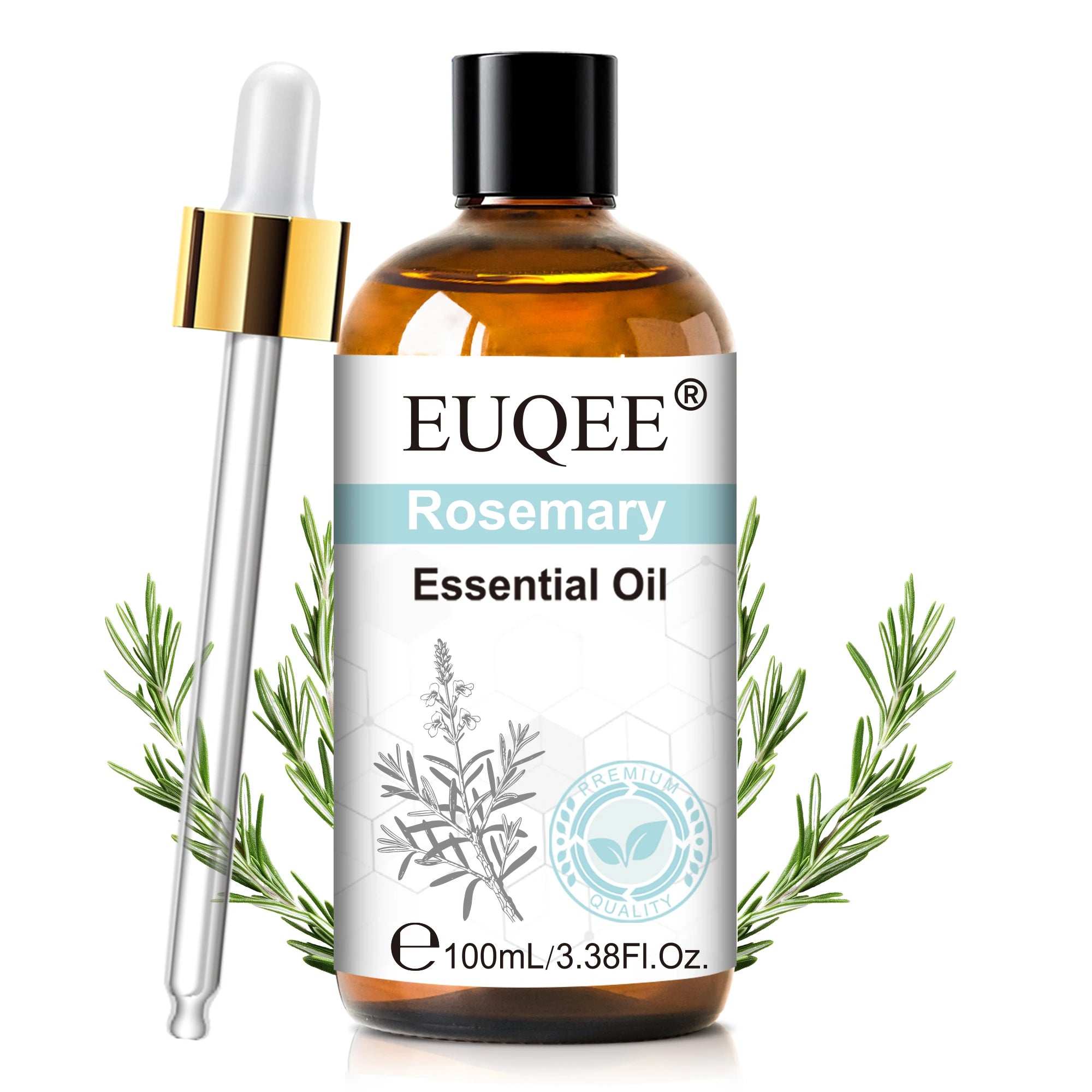 EUQEE 100ml Pure Essential Oil — Vanilla, Lavender, Cinnamon or Lemon — Diffuser & Candle Making