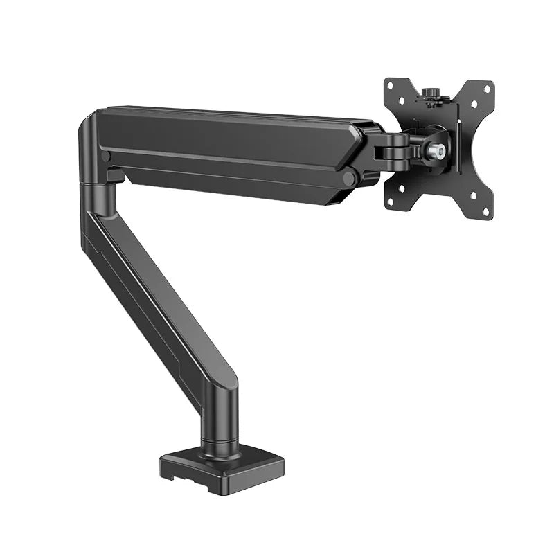 Single Monitor Arm — Adjustable Desk Mount for 14–32" Screens