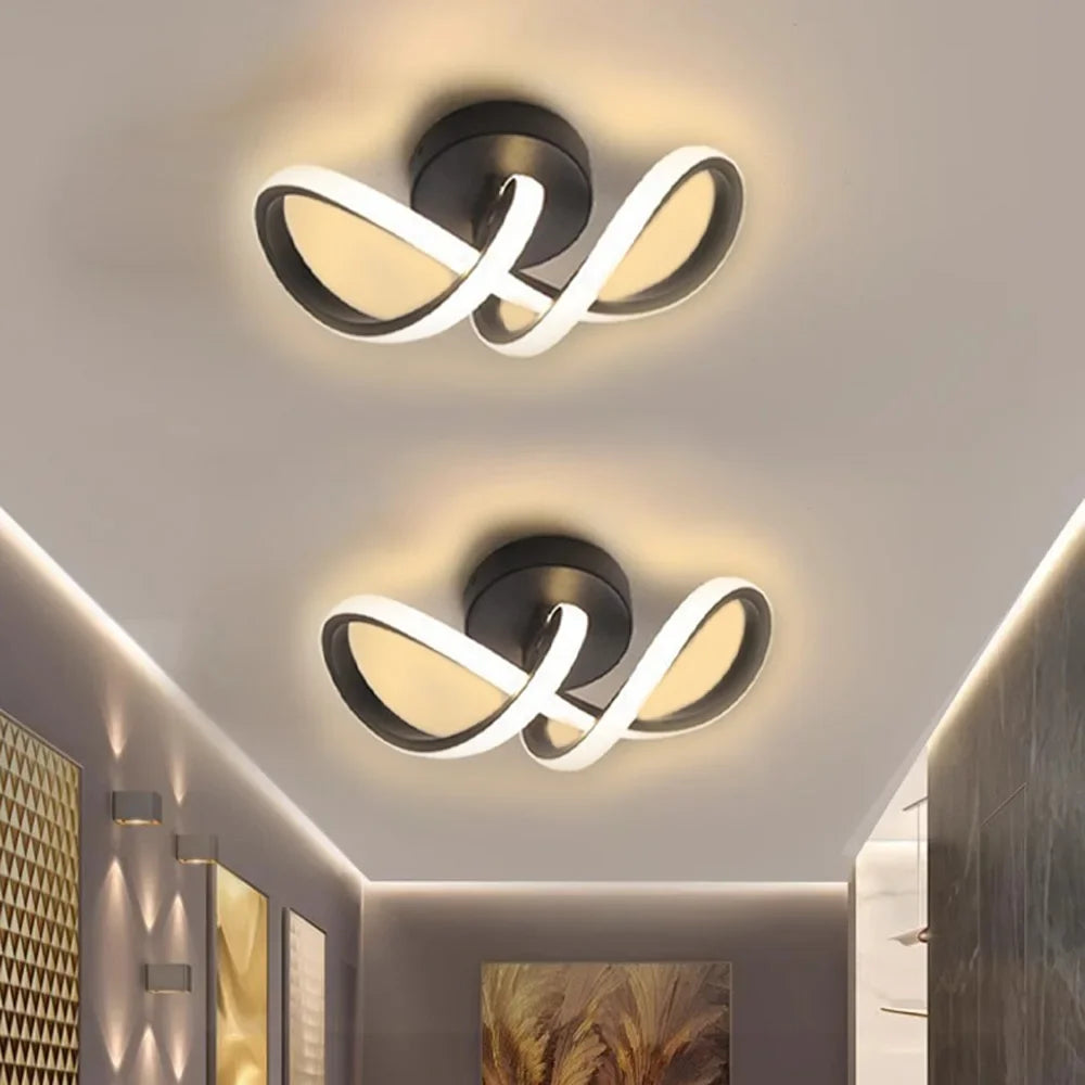Minimalist LED Aisle Ceiling Light — 3 Colour Temperatures, Surface Mount
