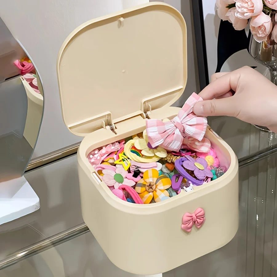 Hair Accessories Organizer Box — Headbands, Ties & Bows Storage