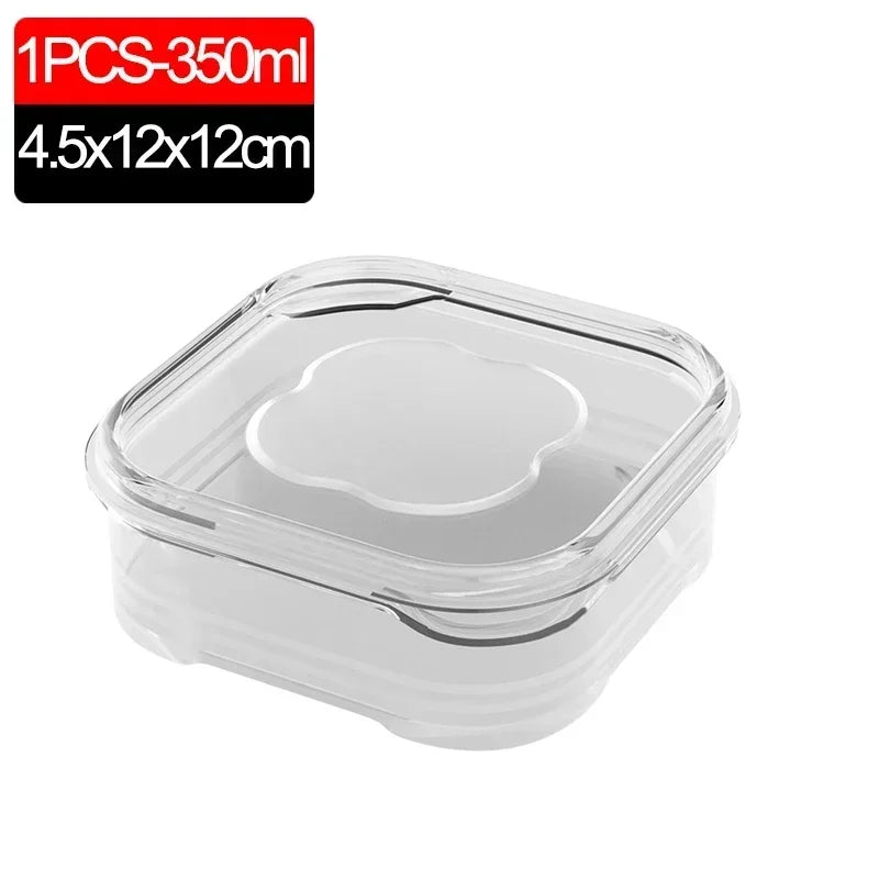 Small Food Fresh-Keeping Boxes — Transparent, Freezer Safe, Set Options