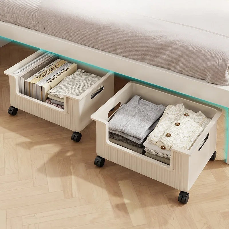 Rolling Under-Bed Storage Bin with Wheels