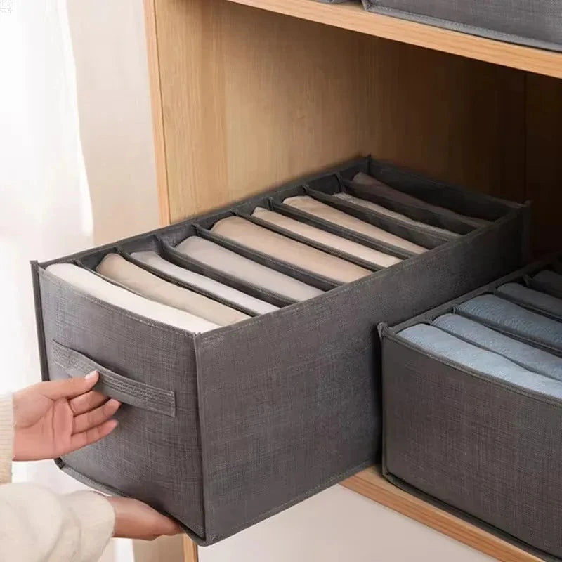 Divided Pants & Jeans Storage Box