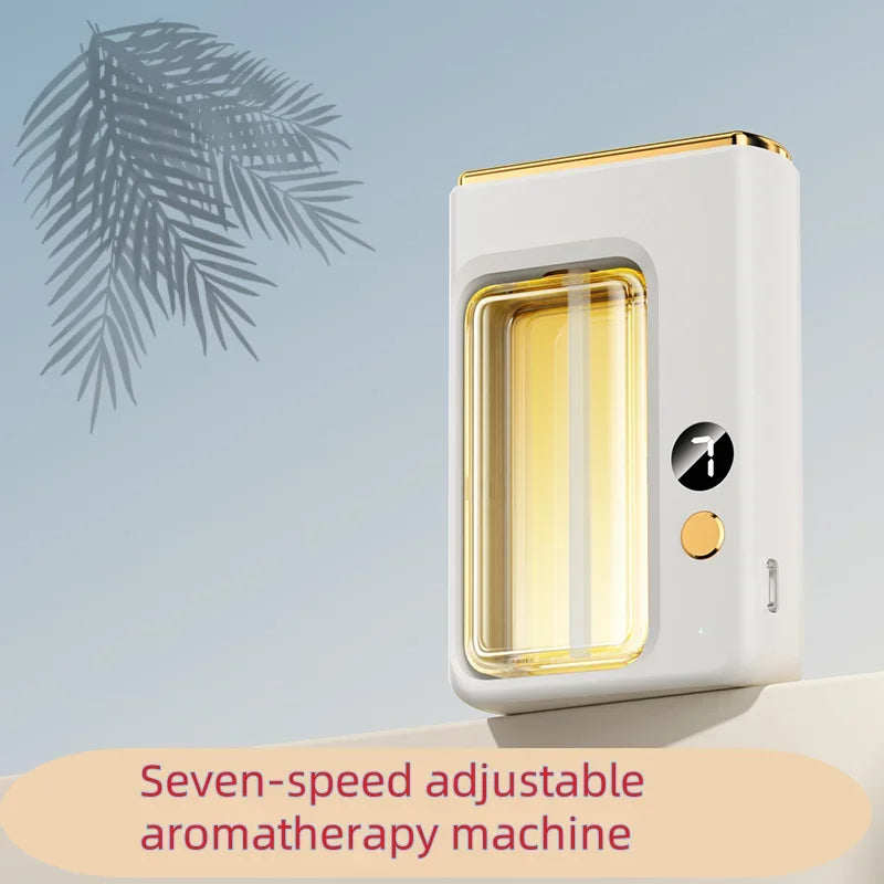7-Speed Digital Aroma Diffuser — USB Rechargeable, Wall or Desktop