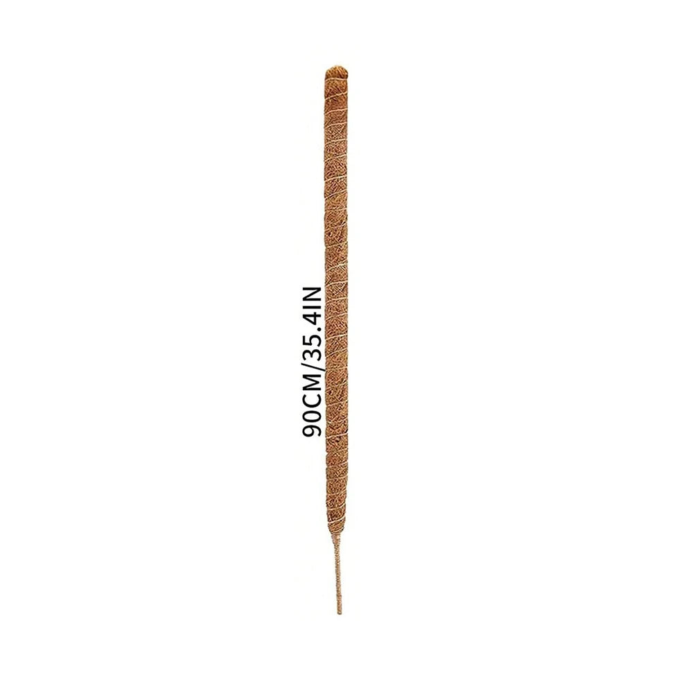 Moss Pole for Plants – Natural Coir Fiber Support Stake for Monstera, Pothos & Climbing Indoor Plants