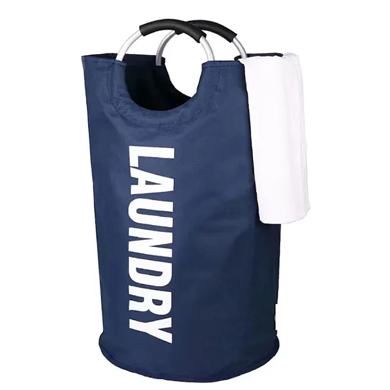 Extra-Large Waterproof Laundry Basket with Padded Handles
