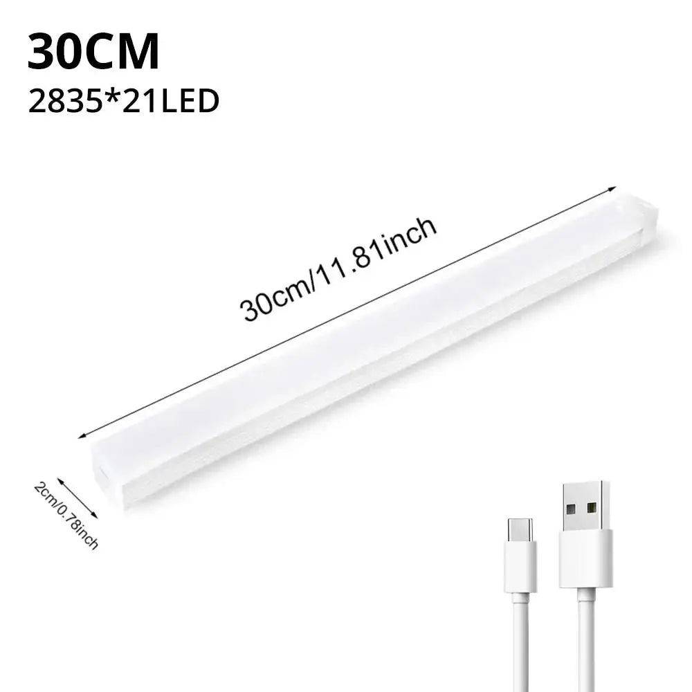 Wireless Motion Sensor Night Light — USB Rechargeable, Magnetic Mount