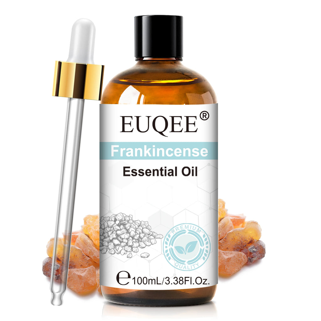 EUQEE 100ml Pure Essential Oil — Vanilla, Lavender, Cinnamon or Lemon — Diffuser & Candle Making