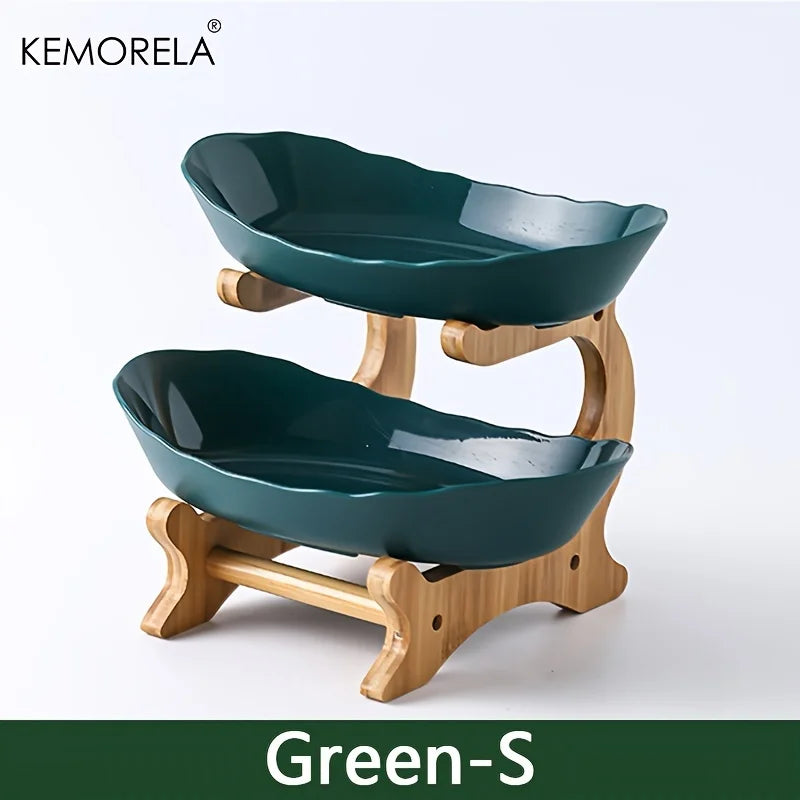 2 or 3-Layer Fruit & Snack Stand — for Living Room & Entertaining