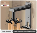 360° Rotatable Kitchen Hook Rack — No-Drill, Spoon & Utensil Hanger