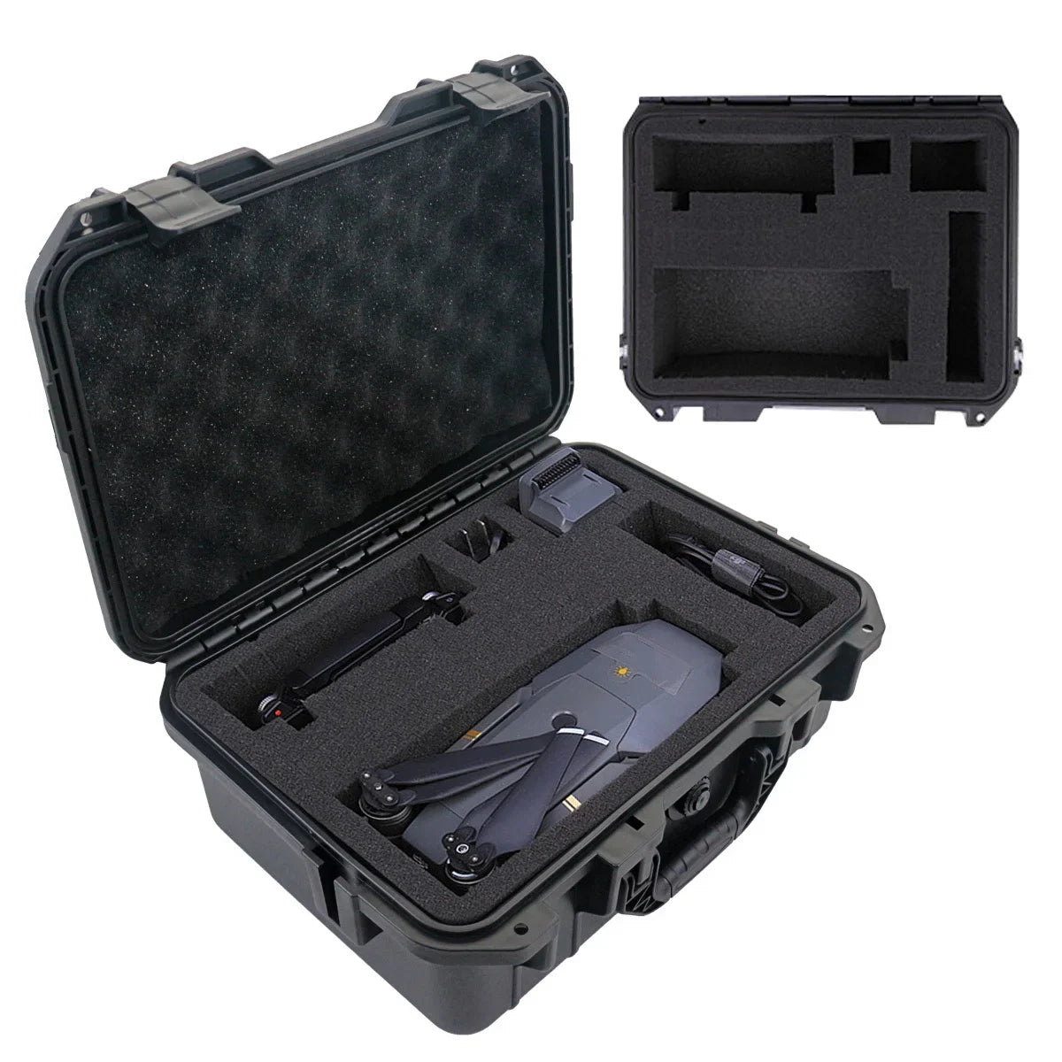 Waterproof Hard Carry Case with Pre-cut Sponge – Shockproof Safety Tool & Equipment Organizer