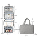 Waterproof Folding Toiletry Bag — Dry-Wet Separation, Large Capacity