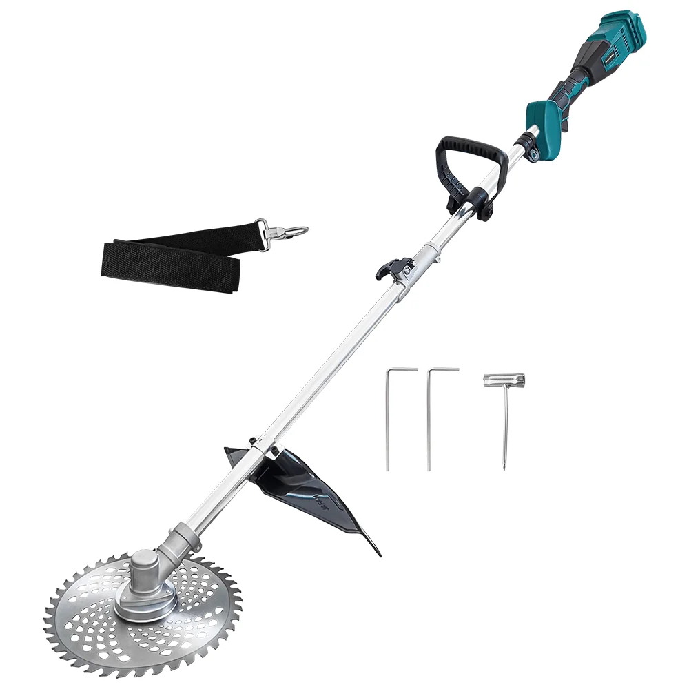 PATUOPRO 9-Inch Brushless Cordless Grass Trimmer – Portable Electric Lawn Mower for Makita 18V Battery (Battery Not Included)