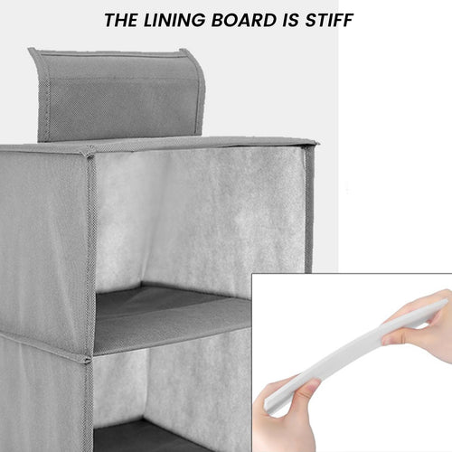 10-Layer Hanging Shoe Organizer for Closet