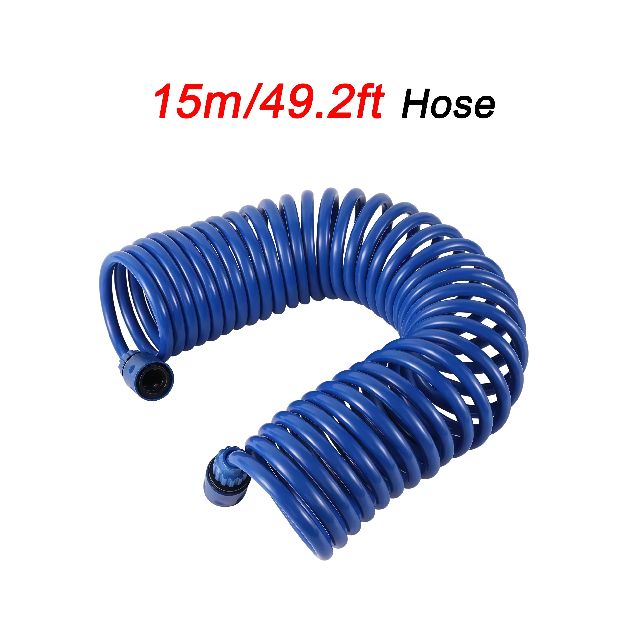 Expandable Retractable EVA Garden Hose – Curly Magic Pipe for Car Wash & Lawn Watering (10/15 m)