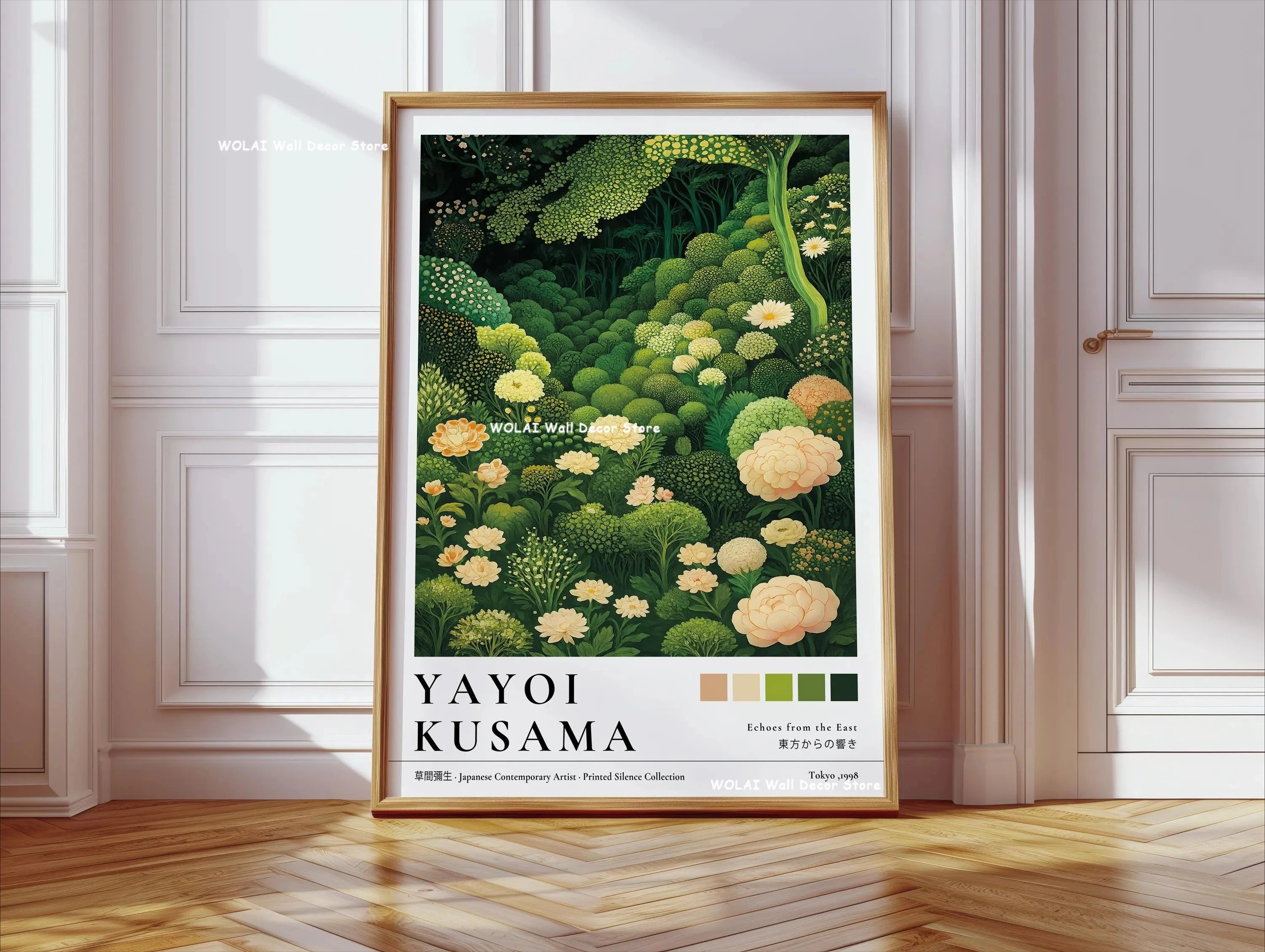 Japanese Wall Art Canvas Prints — Coral Reef, Mushrooms & Mount Fuji, Set of 1 or 3