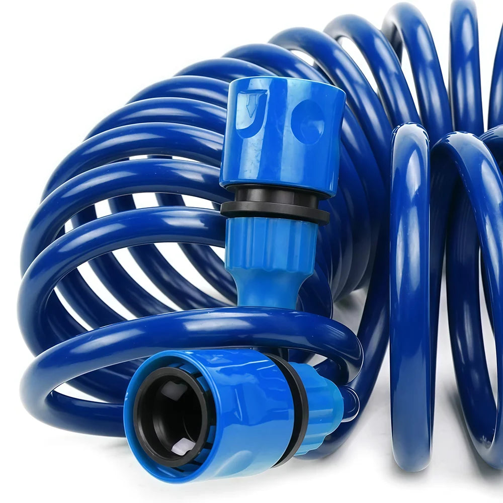 Expandable Retractable EVA Garden Hose – Curly Magic Pipe for Car Wash & Lawn Watering (10/15 m)