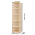 Foldable Non-Woven Hanging Storage Bag — 1 to 5 Layers, Closet Clothes Organizer