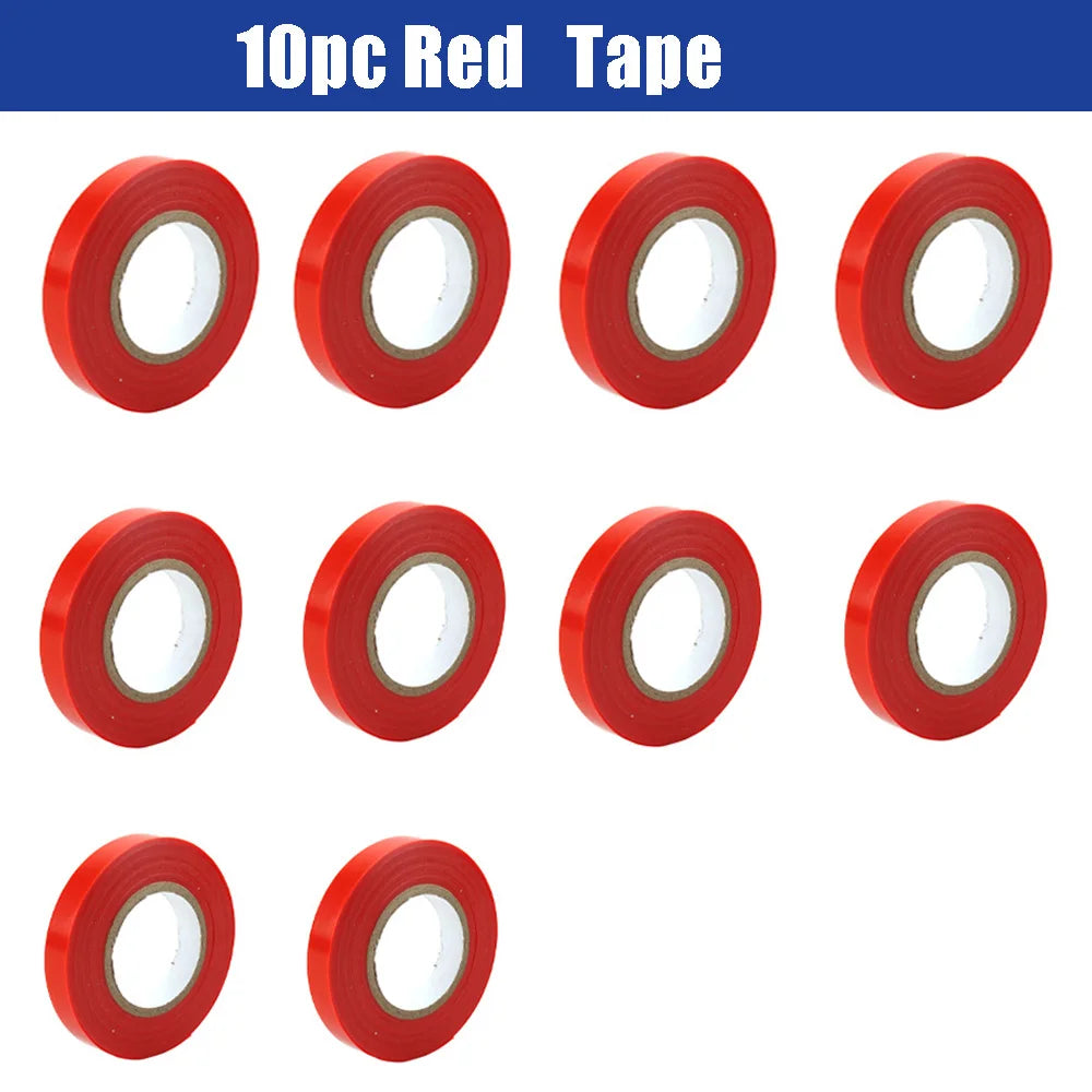 PVC Plant Tying Tape for Garden Banding Machine – Self-Adhesive Grafting Tape for Vines & Fruit Trees (10 Rolls)
