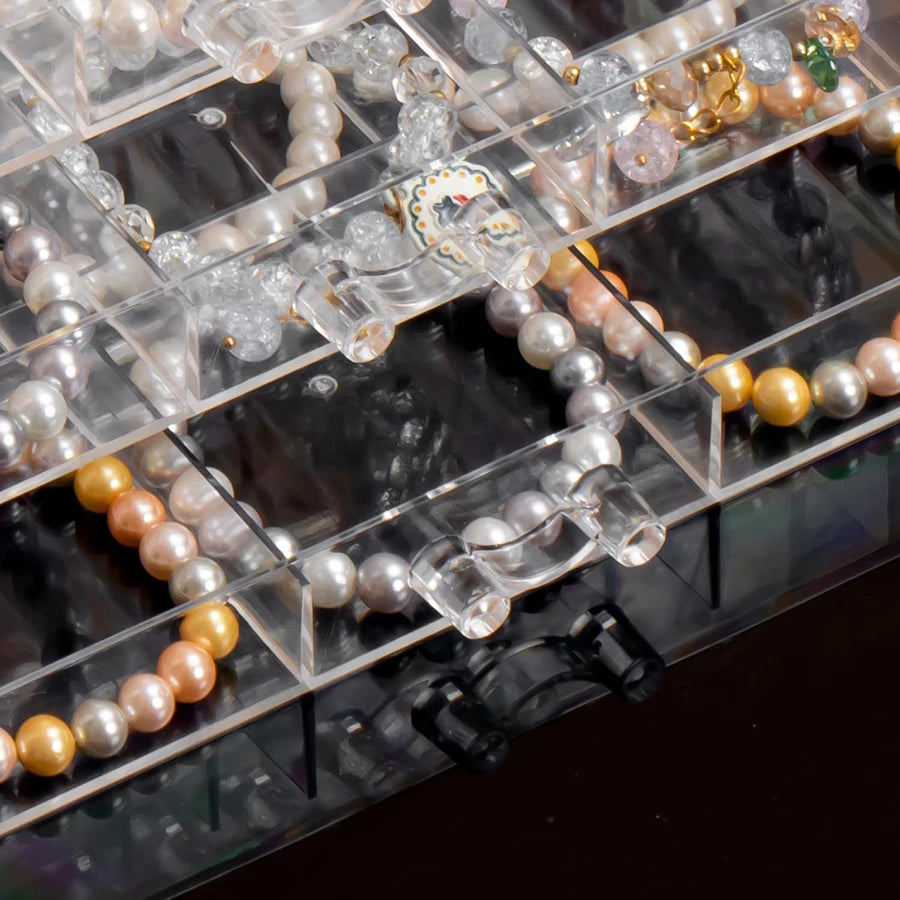 30-Grid Stackable Earring & Bracelet Case