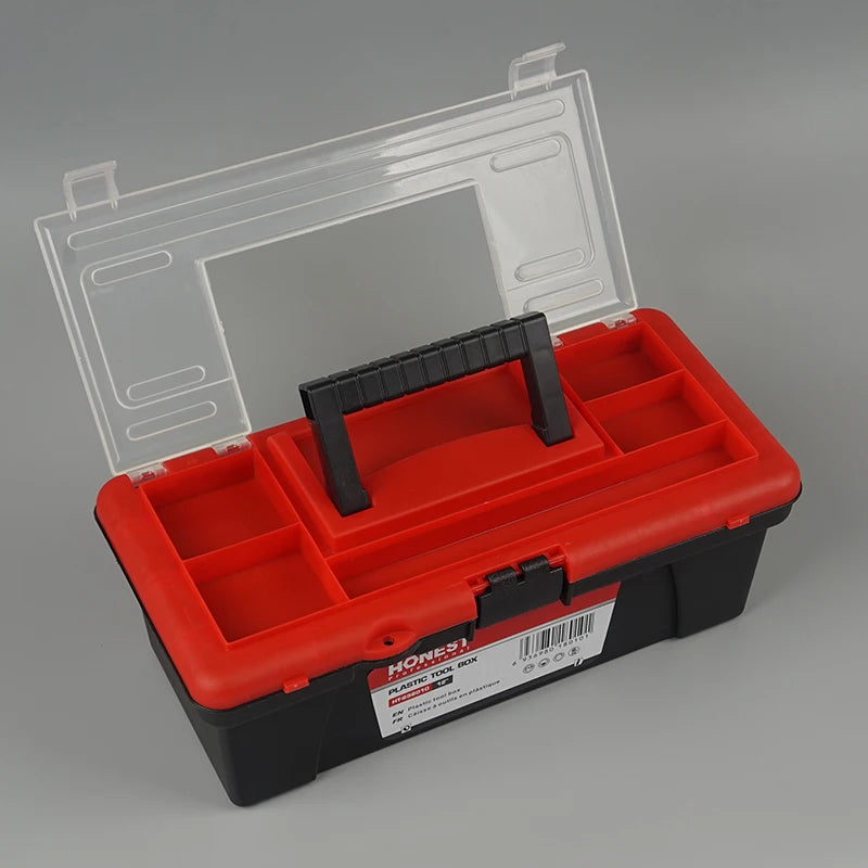 12-Inch Portable ABS Tool Storage Box with Handle – Multi-Use Organizer for Car & Home