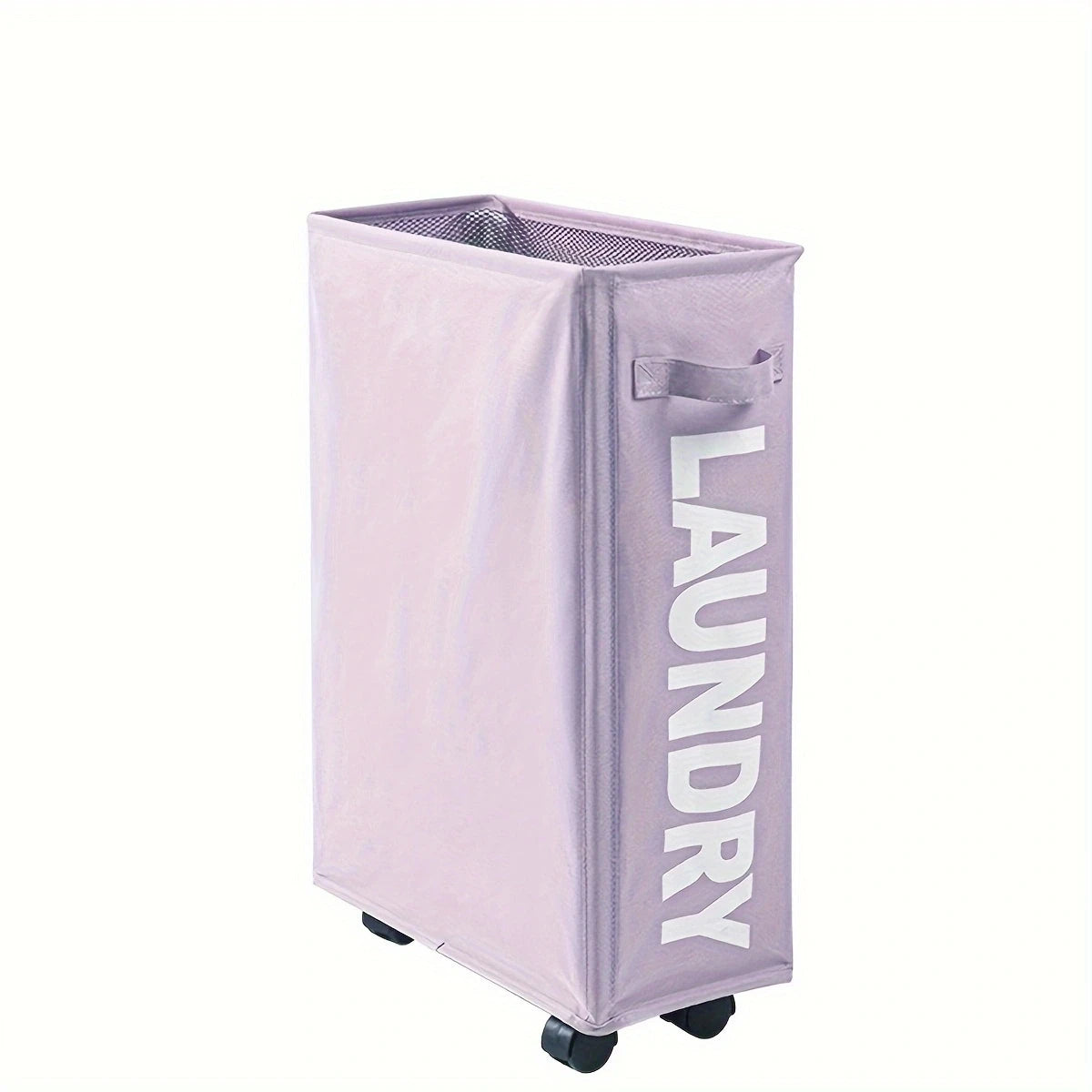 Large Foldable Laundry Basket with Wheels