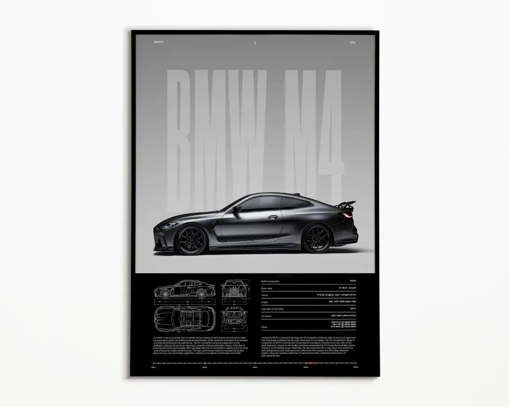 Luxury Sports Car Canvas Wall Art Poster — Unframed HD Print