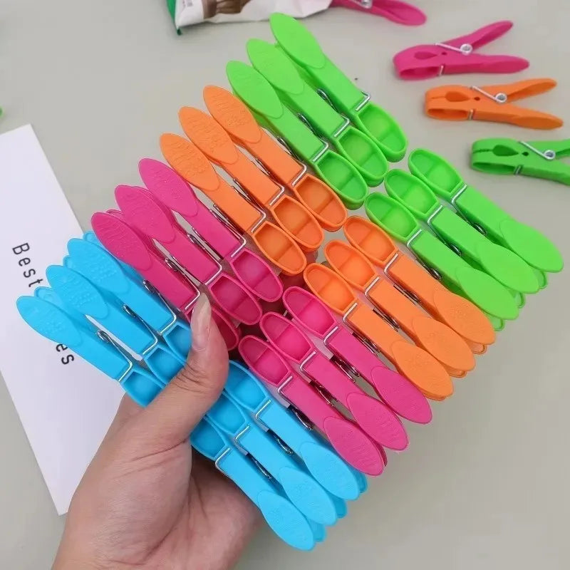 Colorful Plastic Clothespins