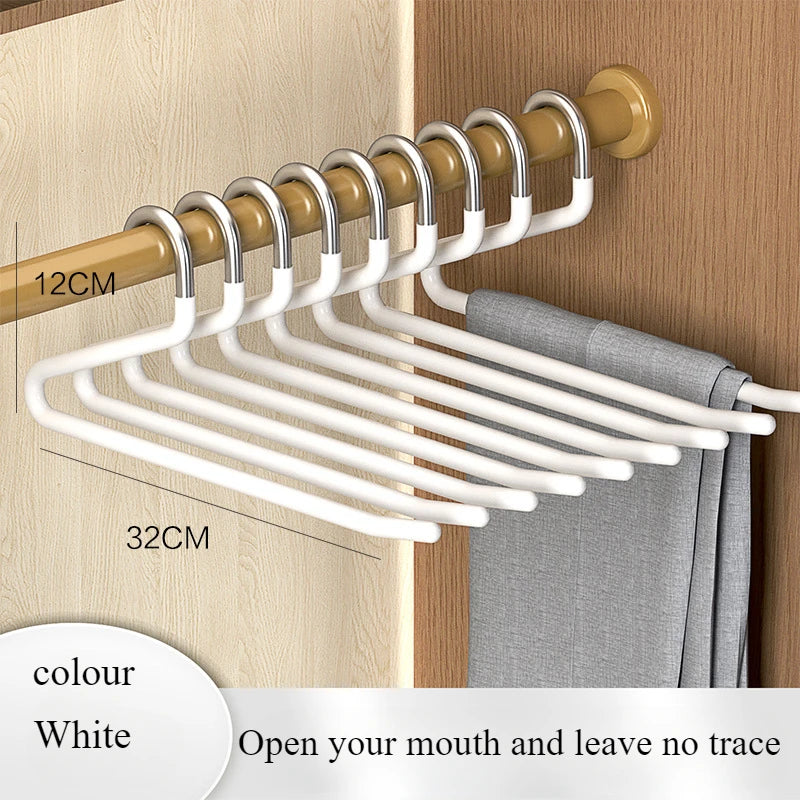Z-Type Multi-Layer Telescopic Pants Hangers — Pack of 5