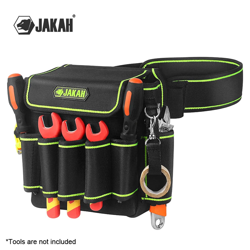 Electrician Multi-Pocket Tool Bag – Portable Polyester Hardware Storage Pouch