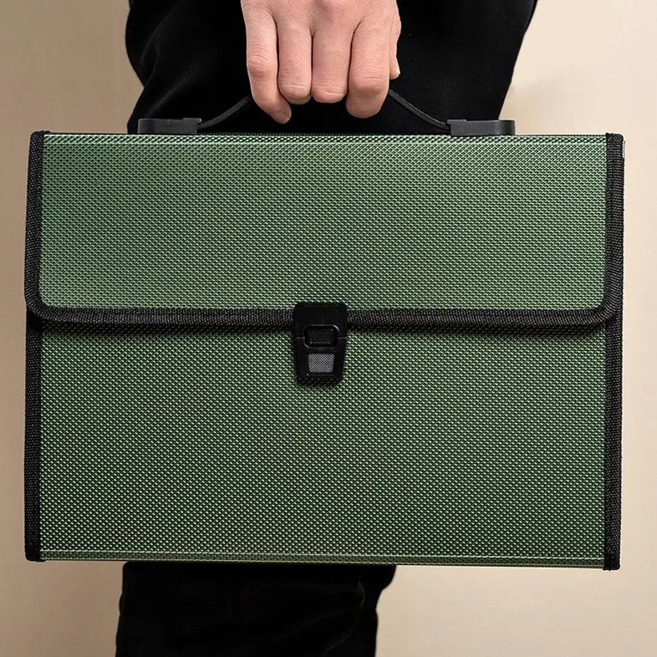 A4 Accordion Expanding File Folder — Multi-Layer PP Document Organizer