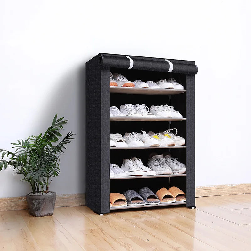 Dustproof Non-Woven Shoe Cabinet — 6, 8 or 10 Layers