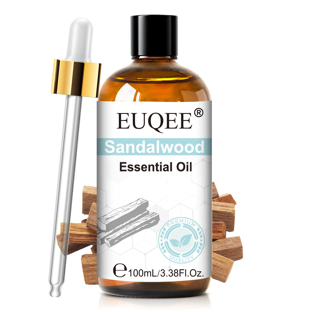 EUQEE 100ml Pure Essential Oil — Vanilla, Lavender, Cinnamon or Lemon — Diffuser & Candle Making
