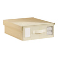 Non-Woven Bed Sheet & Blanket Storage Box with Lid
