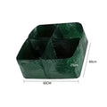 Multi-Grid Round Grow Bag – 4/6/8 Compartment PE Planter for Vegetables & Flowers