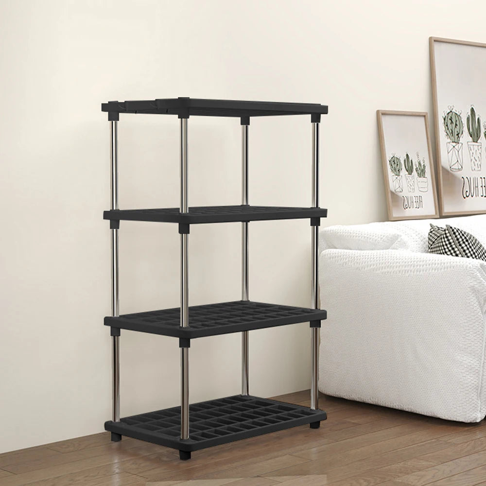 Multi-Level Floor Storage Rack — Kitchen, Bathroom & Living Room