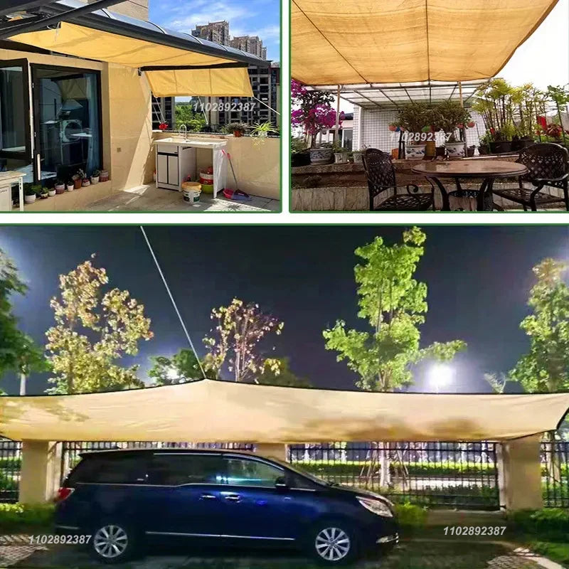HDPE Shade Net – 85–90% UV Protection Sunscreen Mesh 2×2m to 4×6m