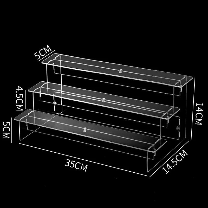 Multilayer Acrylic Display Stand with Removable Shelves