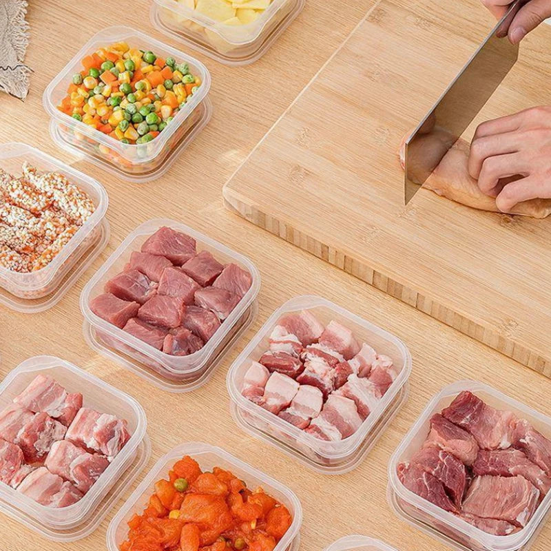 Refrigerator Frozen Meat Sub-Package Boxes — Food-Grade, Microwave Safe