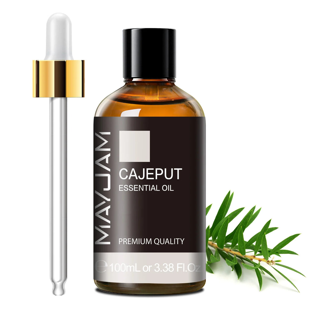 MAYJAM 100ml Pure Plant Essential Oil — Mint, Bergamot, Patchouli, Lemongrass & More