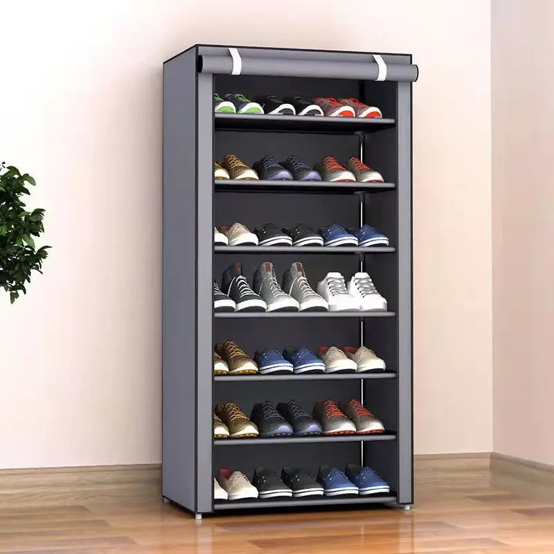 Dustproof Non-Woven Shoe Cabinet — 6, 8 or 10 Layers
