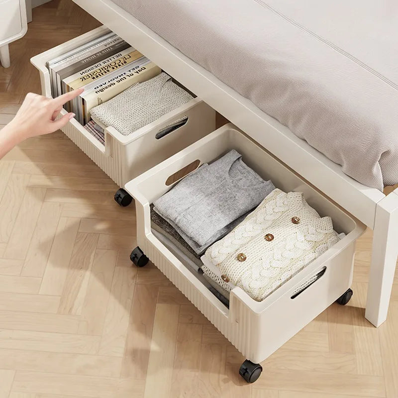 Rolling Under-Bed Storage Bin with Wheels