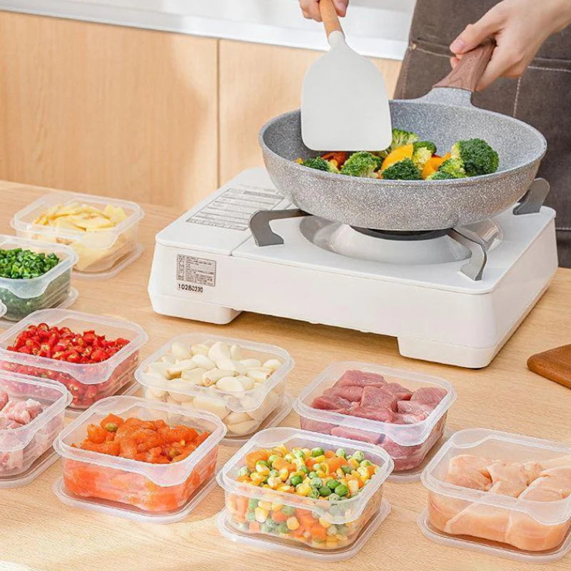 Refrigerator Frozen Meat Sub-Package Boxes — Food-Grade, Microwave Safe