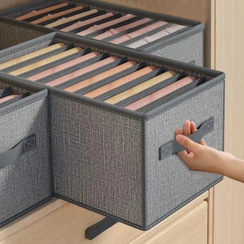 Foldable Closet Drawer Organizer — Clothes & Underwear Storage
