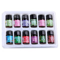 12-Piece Natural Plant Essential Oil Set — 3ml Each, Diffuser & Humidifier Fragrance