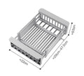 Retractable Stainless Steel Sink Drain Basket