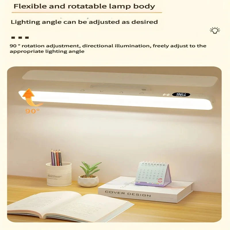 Magnetic Touch Table Lamp — Rechargeable, Remote Control, 5 Colour Temps