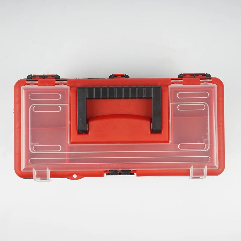 12-Inch Portable ABS Tool Storage Box with Handle – Multi-Use Organizer for Car & Home