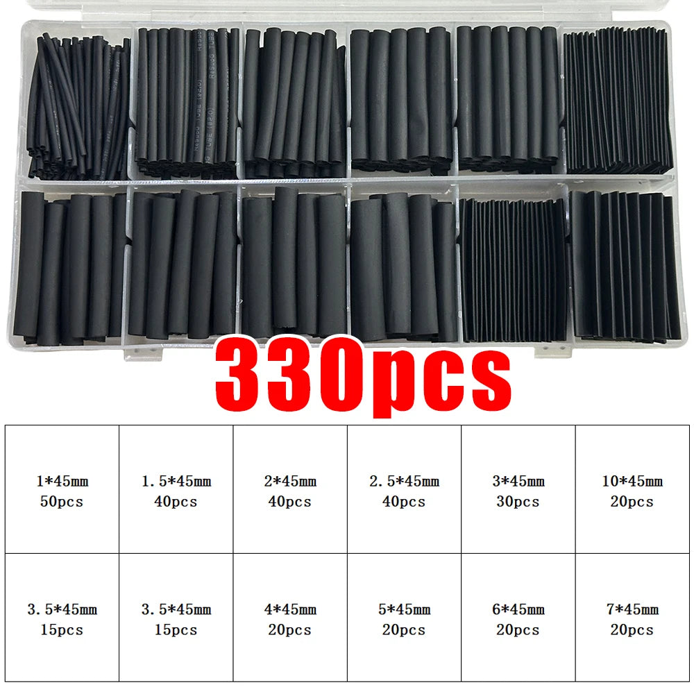 PE Heat Shrink Tube Kit — Flame-Retardant Electrical Cable Insulation