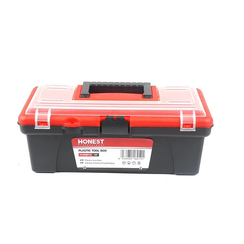 12-Inch Portable ABS Tool Storage Box with Handle – Multi-Use Organizer for Car & Home